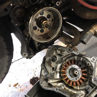 SYM　125EFIジェネレータ交換修理依頼