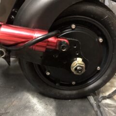 【電動キックボード】リアタイヤチューブ化でエア漏れ防止！？